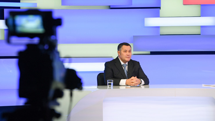Губернатор Игорь Руденя в прямом эфире ответил на вопросы телезрителей - новости ТИА