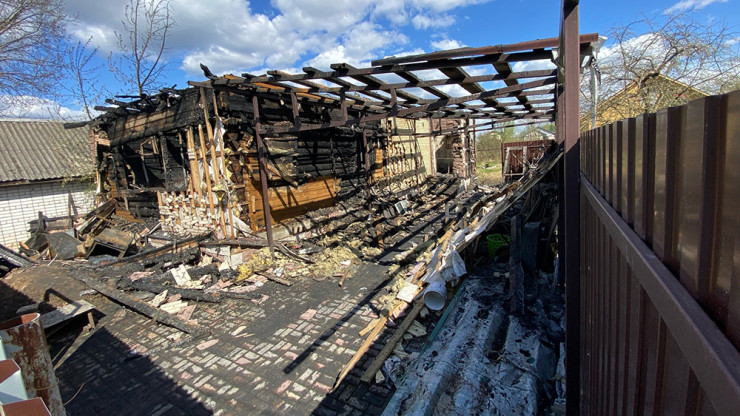 В Конакове почти дотла сгорел жилой дом - новости ТИА
